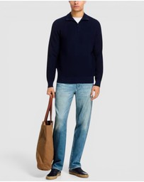 rag & bone - Joel Merino Half Zip Sweater