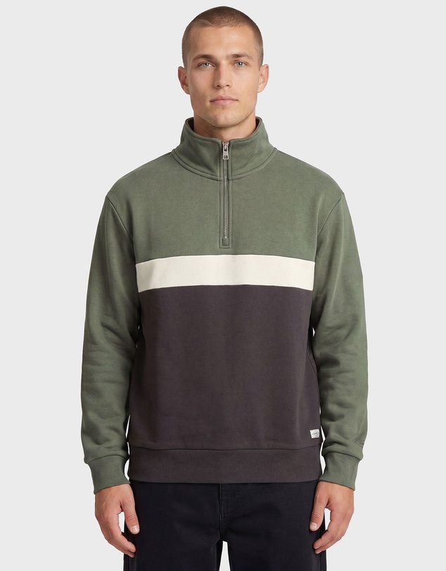 Academy Brand - Academy Contrast 1/4 Zip Sweat