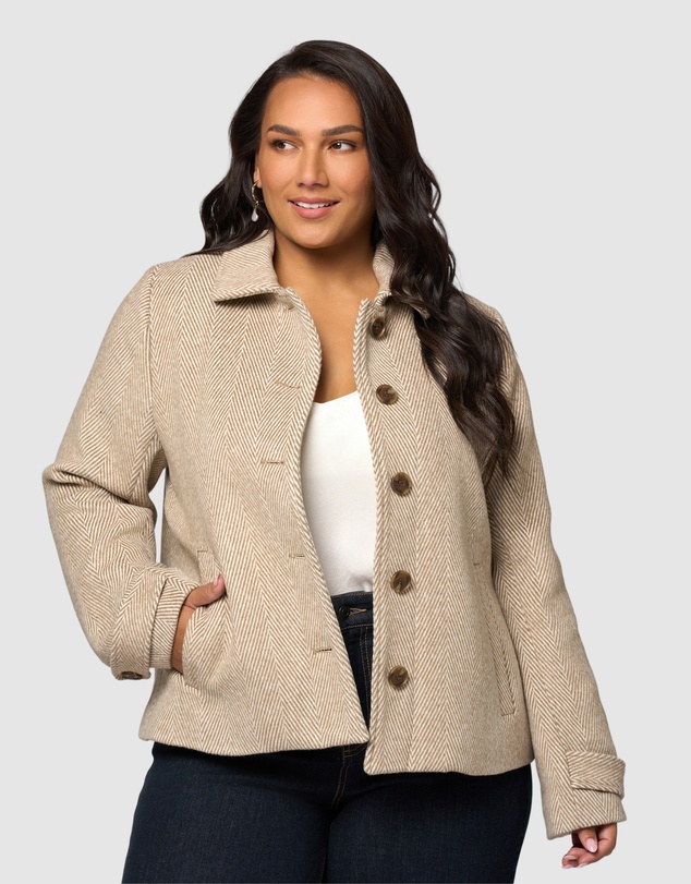 Something 4 Olivia - Masie Crop Coat