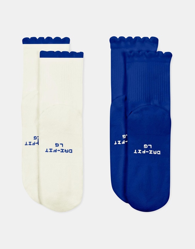 Nike - Nike 2-Pack Everyday Elevated Mid-Crew Socks
