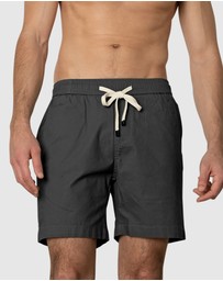 Mosmann - Travis Casual Shorts - Charcoal
