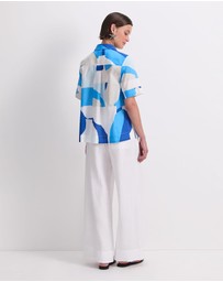 Sportscraft - Nora Short Sleeve Lily Voile Shirt
