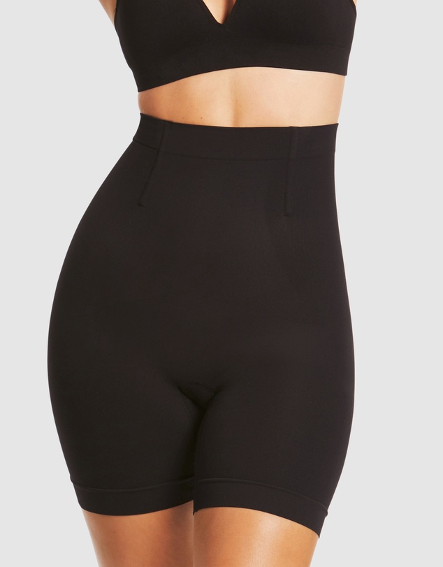Ambra - It's a Cinch Hi Waisted Mid Thigh Short