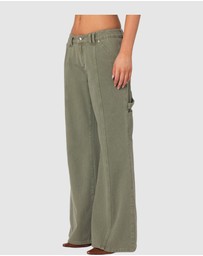 EDIKTED - Lottie Low Rise Washed Carpenter Jeans