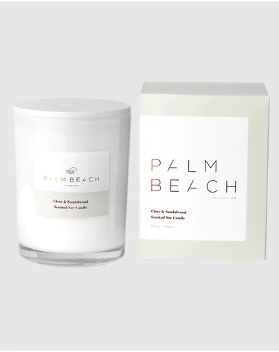 Palm Beach Collection - Clove & Sandalwood Scented Soy Candle 850g