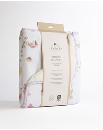 Living Textiles - Sherpa Blanket - Whimsical Wonderland