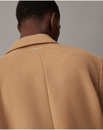 Calvin Klein - Slim Brushed Wool Coat