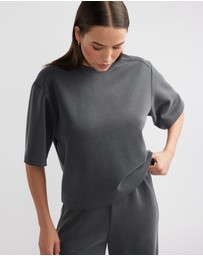 ENA PELLY - Alessa Relaxed Soft Jersey Tee