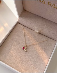 Luna Rae - Solid Gold - My Moon Necklace