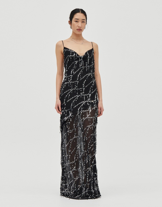 Third Form - Refract Bias Maxi Dress