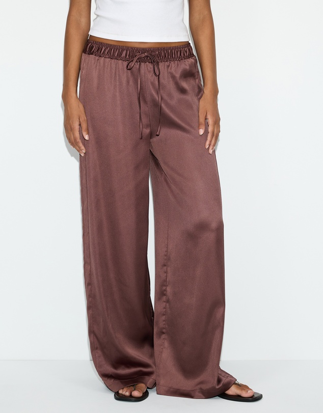 Dazie - Honey Satin Pants