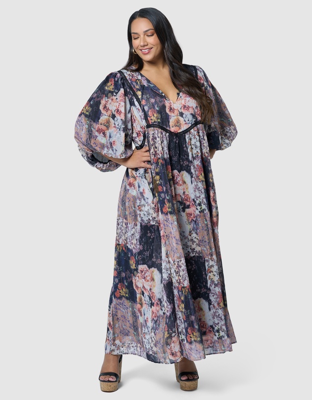 The Poetic Gypsy - Mystic Rhythms Maxi Dress
