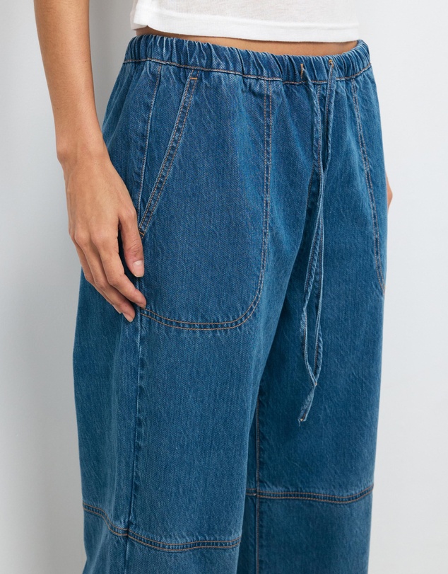 AERE - Kyra Denim Twill Pants