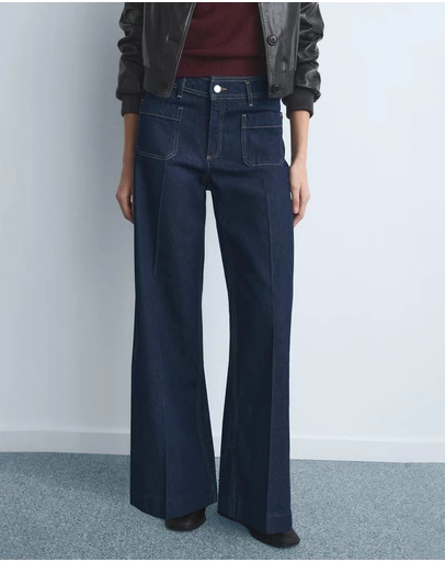 M.N.G - Wide-Leg Jeans With Pockets