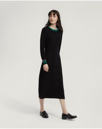 Oxford - Bridgette Contrast Trim Knit Dress
