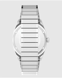 TIMEX - Timex® Automatic 1983 E Line 34mm Stainless Steel Expansion Band Watch