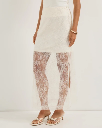 Atmos&Here - Quinn Sequin Midi Skirt