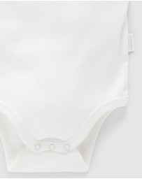 Purebaby - 2 Pack Singlet Bodysuit-Babies