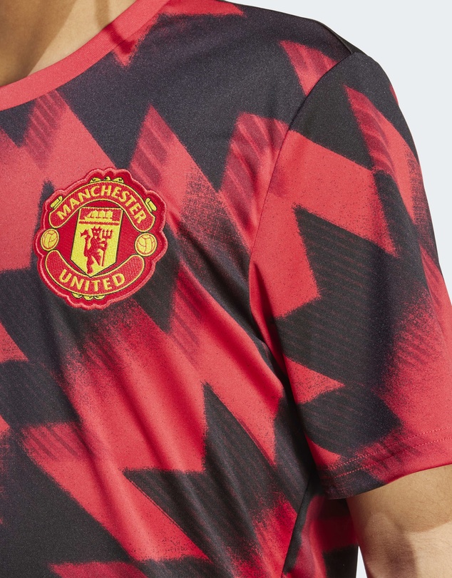 adidas Performance - Manchester United 25/26 Pre-Match Football Jersey Mens
