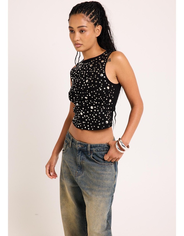 Neon Hart - Metalica Stud Tank