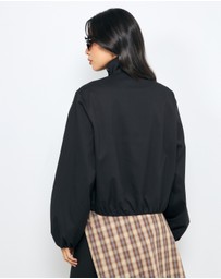 AERE - Isla Lightweight Funnel Neck Bomber