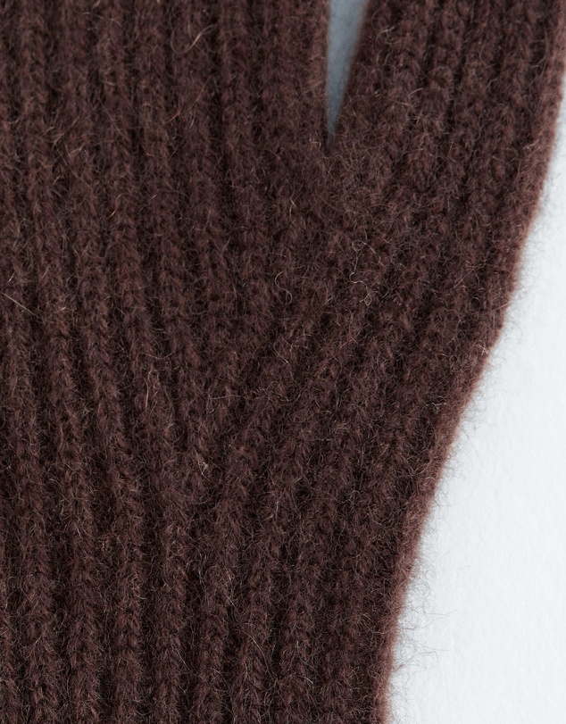 & Other Stories - Ribbed Cashmere Gloves