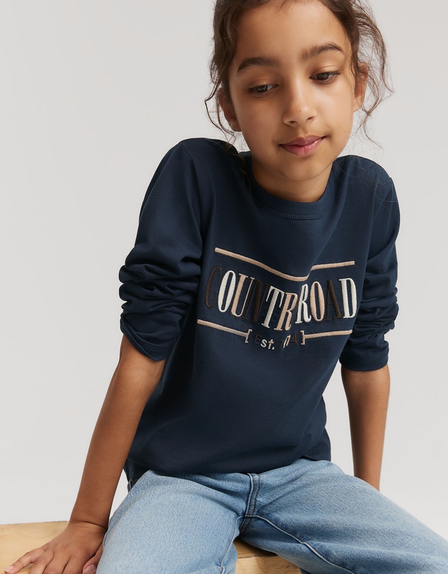 Country Road - Australian Cotton Long Sleeve Heritage T-shirt