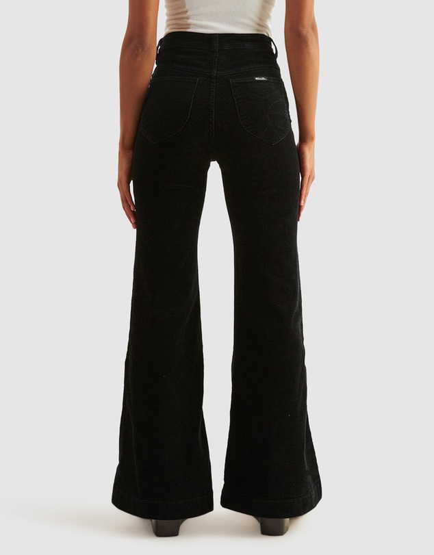 Rolla's - Eastcoast Flare Jean - Velvet Black