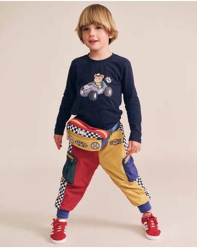 Huxbaby - Vroom Vroom Hux Top - Babies-Kids