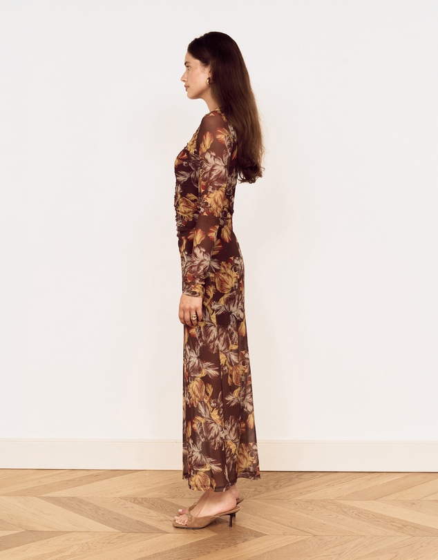 MINKPINK - Tahlia Mesh Midi Dress