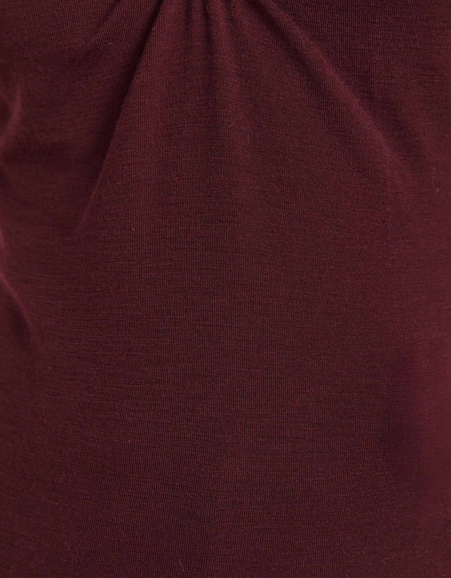 SABA - Coco Wool Ruched Long Sleeve Top