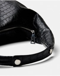 Bershka - Leather Effect Maxi Bag