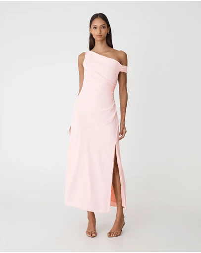 Forcast - Afina One Shoulder Twist Dress