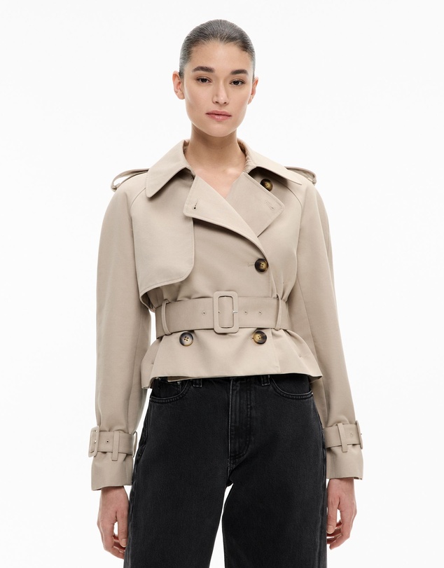 Witchery - Cropped Trench Jacket