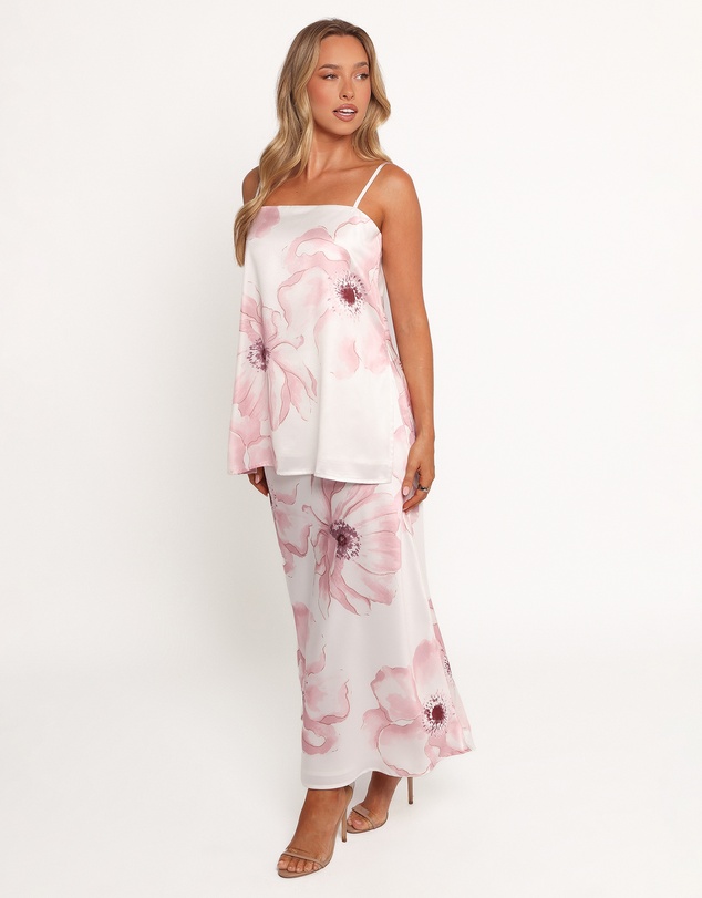 Petal & Pup - Lila Top - Pink White Floral