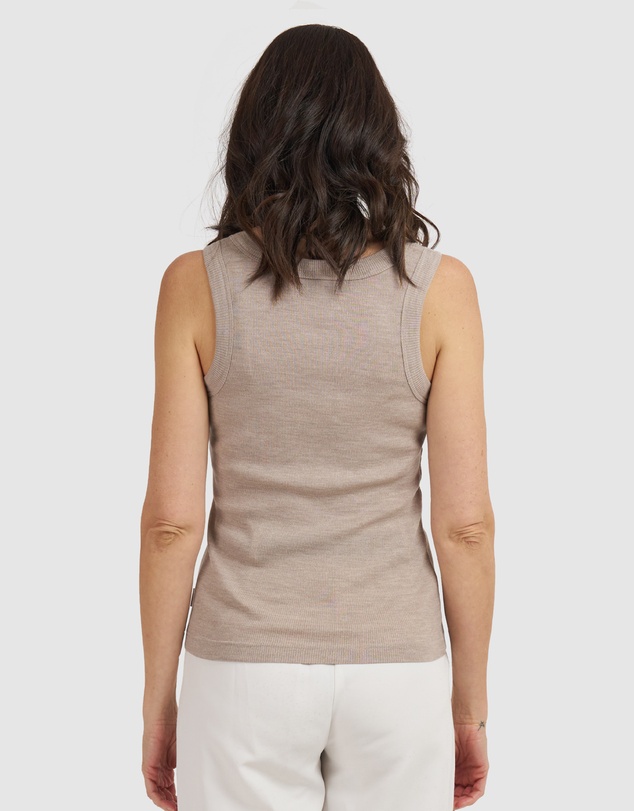 CAMIXA - Tegan Merino Tank Top