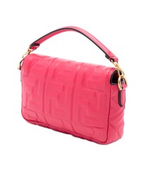 Pre-Loved by Azura Reborn - Pre-Loved Mini Zucca Embossed Leather Baguette Satchel