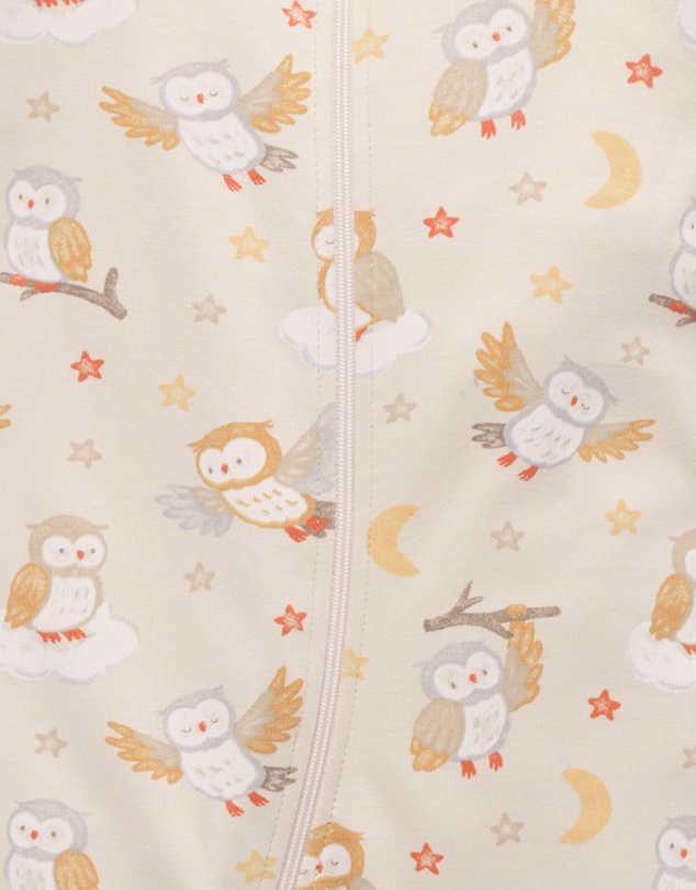 Purebaby - Thick Pyjama Sleep Growsuit -Kids-Babies