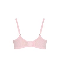 City Chic - Plus size Poppy Demi Underwire Bra - pink icing