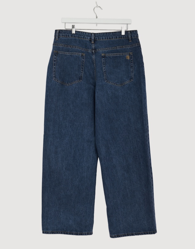 Revibe - Repaired AERE High Rise Straight Leg Jeans - AU 18