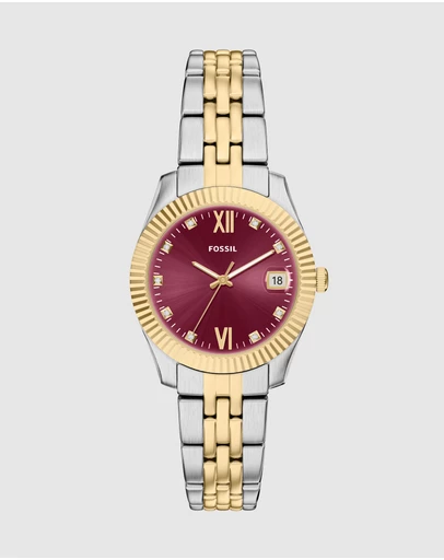 Fossil - Scarlette Two Tone Analogue Watch