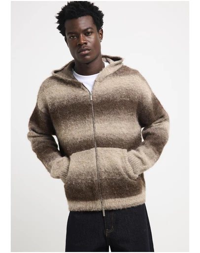 Spencer Project - Stamped Zip Knit Jumper