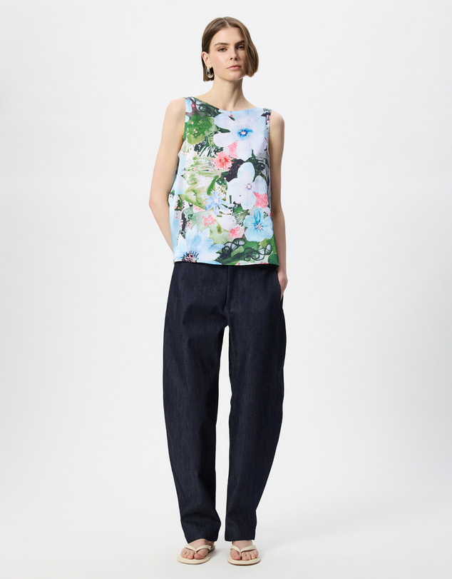 The Social Outfit - Silk Shell Top - Pardis