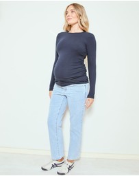 Soon Maternity - Base Soft Rib Feeding Top