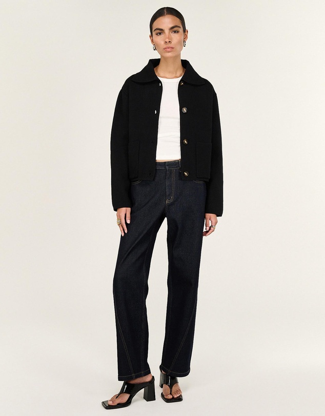 Staple the Label - Aura Knit Barn Jacket