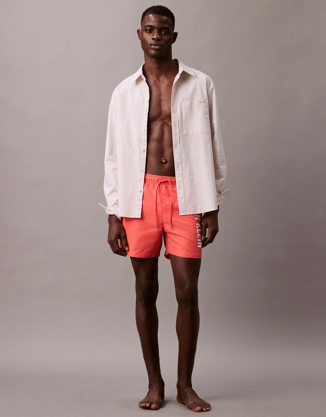 Calvin Klein - Intense Power Medium Drawstring Swim Shorts