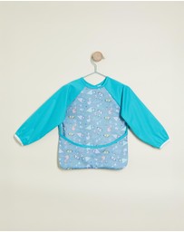 itti bitti - Sleeved Bib Smocks - Dino