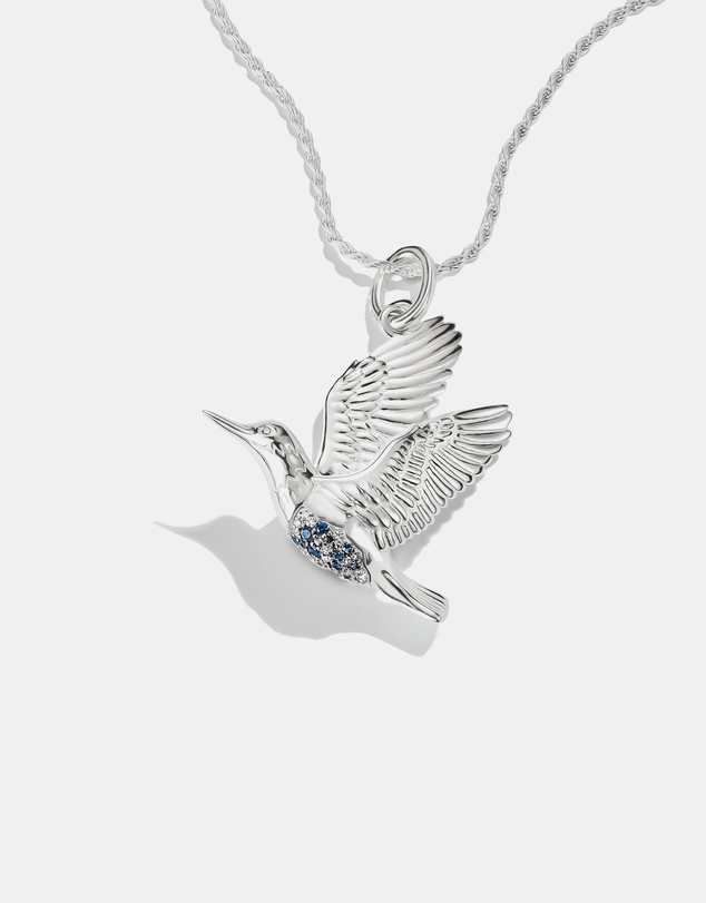 THOMAS SABO - THOMAS SABO Pendant kingfisher with stones