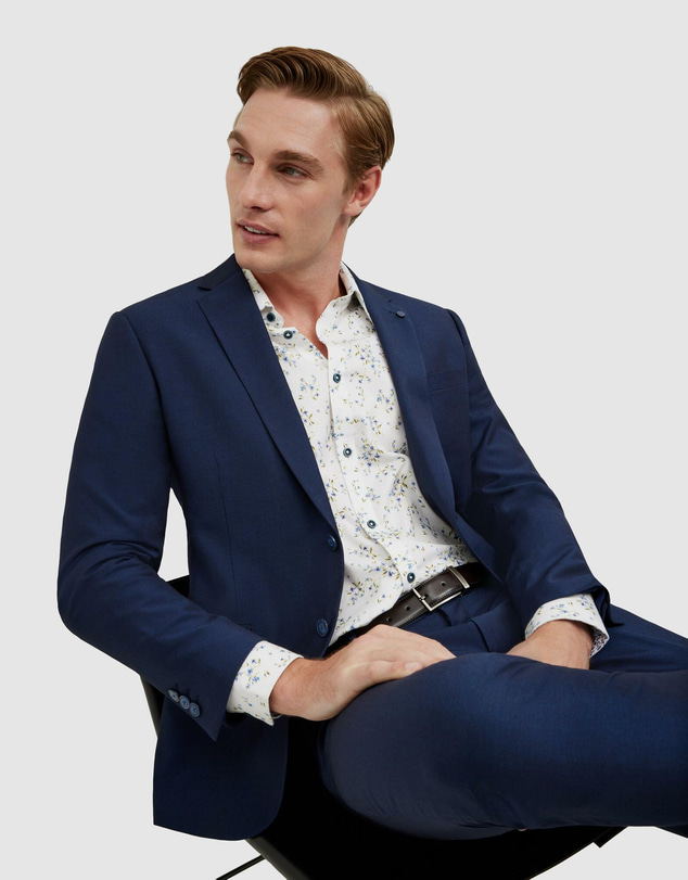 Politix - Ultra Slim Fit Two-tone Tailored Jacket