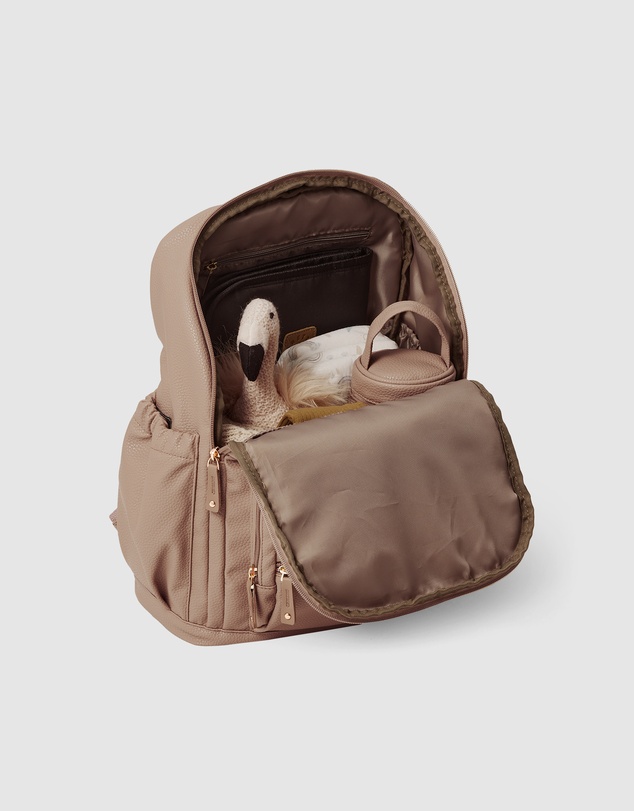 Pretty Brave - CHLOE BACKPACK Natural Pebble